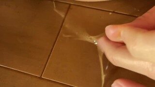 Pussy Juice Dripped Down During Masturbation