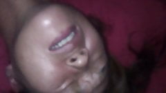 She is moaning when having my cock inside.