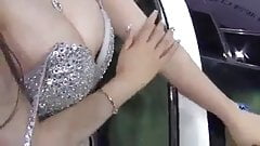 Wardrobe Malfunction At A Car Show