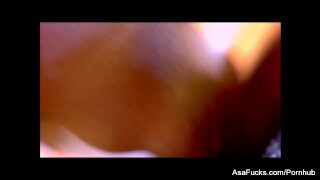 Amazing Asa Akira takes a big black cock