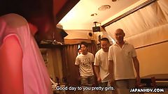 Anal fucking the bitches who are waitresses at the bar