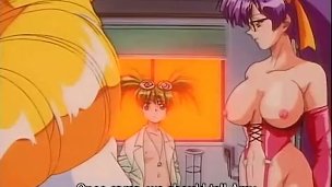 Anime lesbians in japanese hentai porn