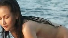 Anya from Japan outdoor stripping