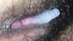 creampie with anal plug