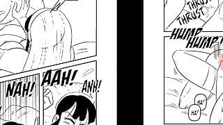 DBZ’s Goku Fucking Chichi On First Honeymoon.