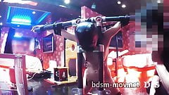 elitist abnormal woman restricts by a T device.