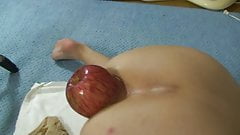 Elmer’s Wife Anal fisting fruits 6