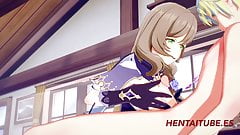 Genshin Impact Hentai – Lisa Has Sex in her House 2-3