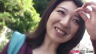 Hairy Japanese MILF Naho Tajiri fucked hard