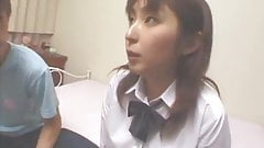 Haruka has hairy cunt aroused and fucked