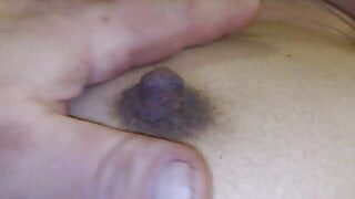 I spank my Japanese woman’s tit