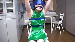 Japan girl tied