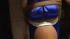 Japanese beauty is pregnant and in bondage