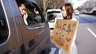 Japanese darling, Shiori Yamate sucks dick, uncensored