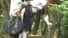 Japanese girl fucked in public