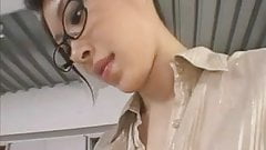 Japanese Strapon Office Meeting