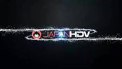 Japanese woman, Maki Hojo had a threesome, uncensored