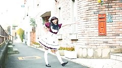 Maid cosplay 002
