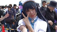 Maid cosplay 004