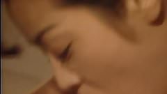 Mari Yamada sucks one dick while is roughly fucked by anothe