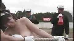 Mature Japanese Women Nude Tug of War