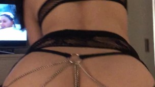 Perfect ass Chinese escort tirelessly riding my cock 美臀骚货疯狂女上表演，大屁股配上情趣内衣真的受不了 淫荡国语对白