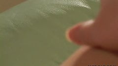 Rena is an Asian temptress fingering her clit