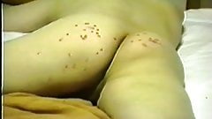 Retro mature japanese couple making a baby