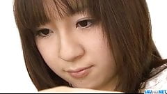 Sexy porn threesome with young Hitomi Fujihara