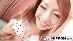 Sweet Japanese babe gets fucked POV style