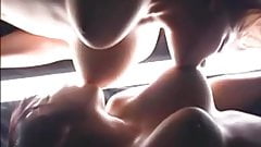 two japanese girls titty sucking each other’s tits NICE