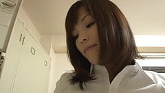 Young whore gets undressed in the lockers