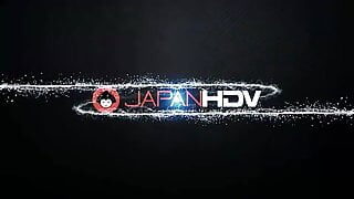 Japanese brunette, You Asakura got stimulated with sex toys,