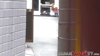 Voyeur outdoor video of urination with hot Japanese babes