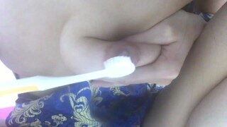 マニアックな乳首オナニー♡