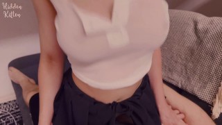 Fucking On The Couch on a Hot Summer Day