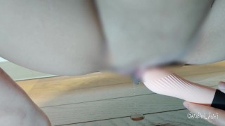 勃起クリにirohaZENを10分間当てたらどうなる？